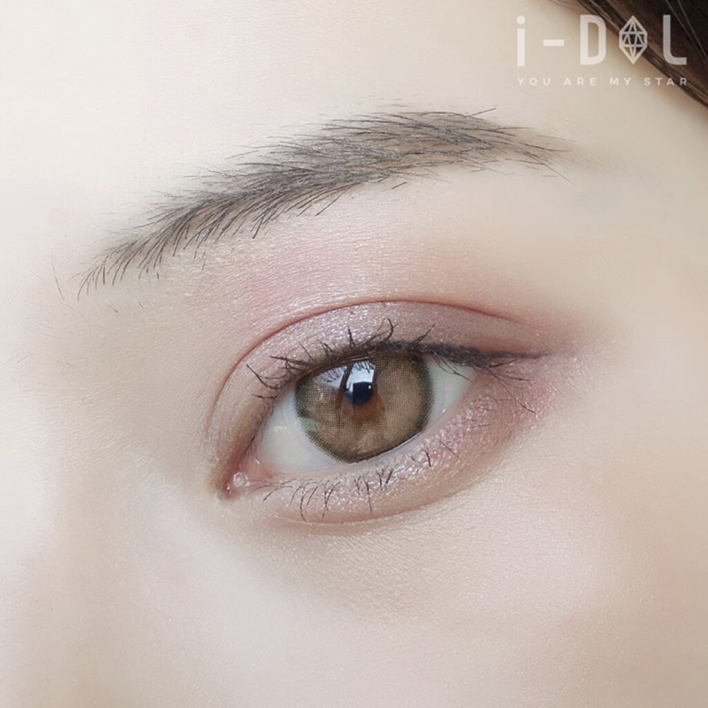 Canna Roze Beige Light Brown Colored Contacts for Dark Eyes feature soft brown tone with natural blend and lasting comfort. Ideal for daily wear. Available in powers 0.00 to -10.00.