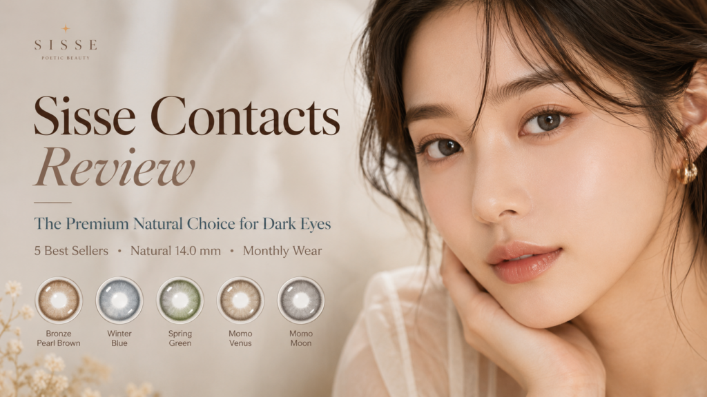Sisse Colored Contacts Review: The Premium Natural Choice for Dark Eyes