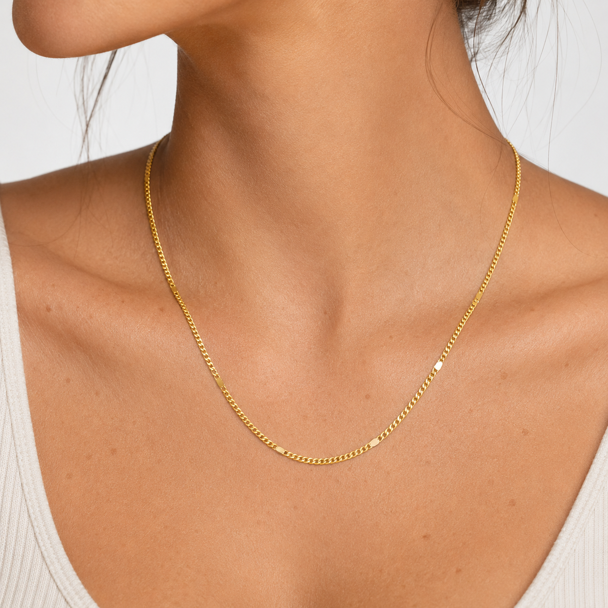 22K gold necklace